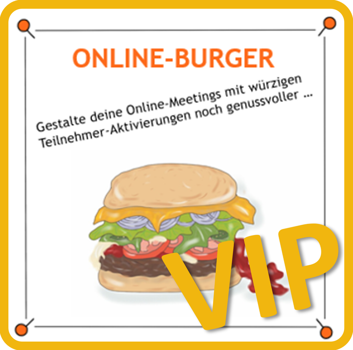 Online-Burger VIP